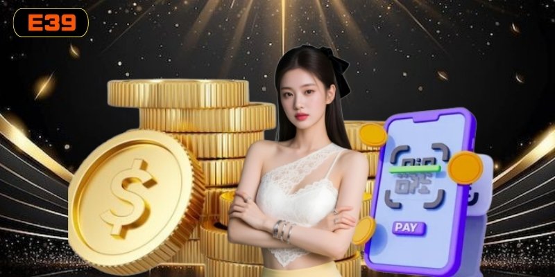 Những phương thức nạp tiền E39 được hỗ trợ trong hệ thống